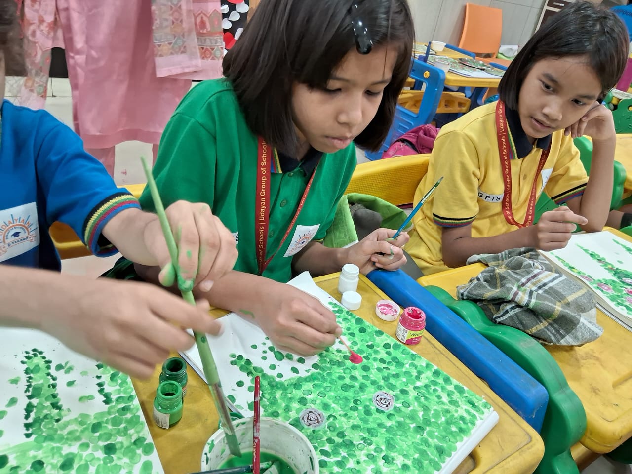 "Summer Fun at GPIS School: Art, Yoga & Meditation"