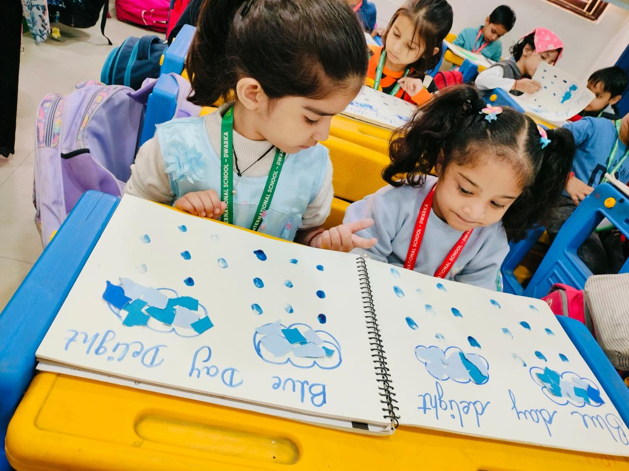 Blue Day Delight at GPIS Global Pratibha International School!