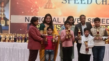 "Mayank Yadav Secures Rank 1 at National Abacus Championship!"
