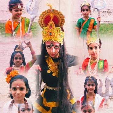 Mahatma Gandhi's teachings and celebrated the triumph of good over evil on Dussehra!