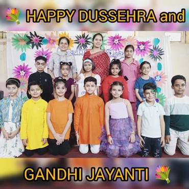 Mahatma Gandhi's teachings and celebrated the triumph of good over evil on Dussehra!