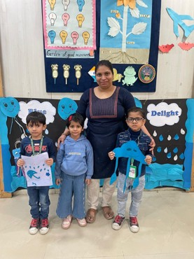 Blue Day Delight at GPIS Global Pratibha International School!