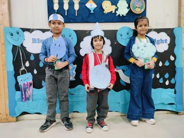 Blue Day Delight at GPIS Global Pratibha International School!