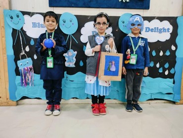 Blue Day Delight at GPIS Global Pratibha International School!