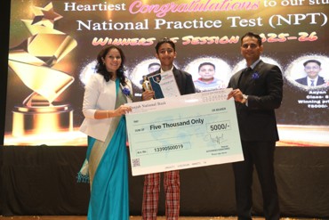 NPT Exam Results Celebrated at Global Pratibha International School