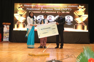 NPT Exam Results Celebrated at Global Pratibha International School