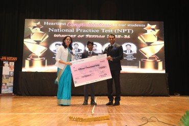 NPT Exam Results Celebrated at Global Pratibha International School